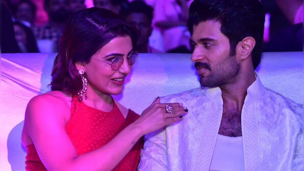 Vijay Deverakonda says he wants to see a big smile on Samantha Ruth Prabhu's face the day 'Kushi' releases