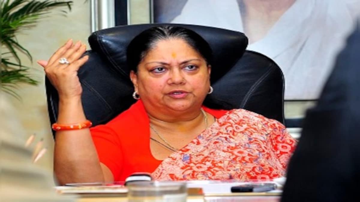Rajasthan polls: is bjp planning to field vasundhara raje against ashok gehlot?