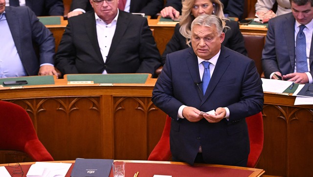 Hungary PM Viktor Orban signals at holding up Ukraine's EU integration Hungary PM Viktor Orban signals at holding up Ukraine's EU integration