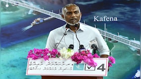 Mohamed Muizzu takes oath as eighth president of Maldives, Union minister Kiren Rijiju in attendance