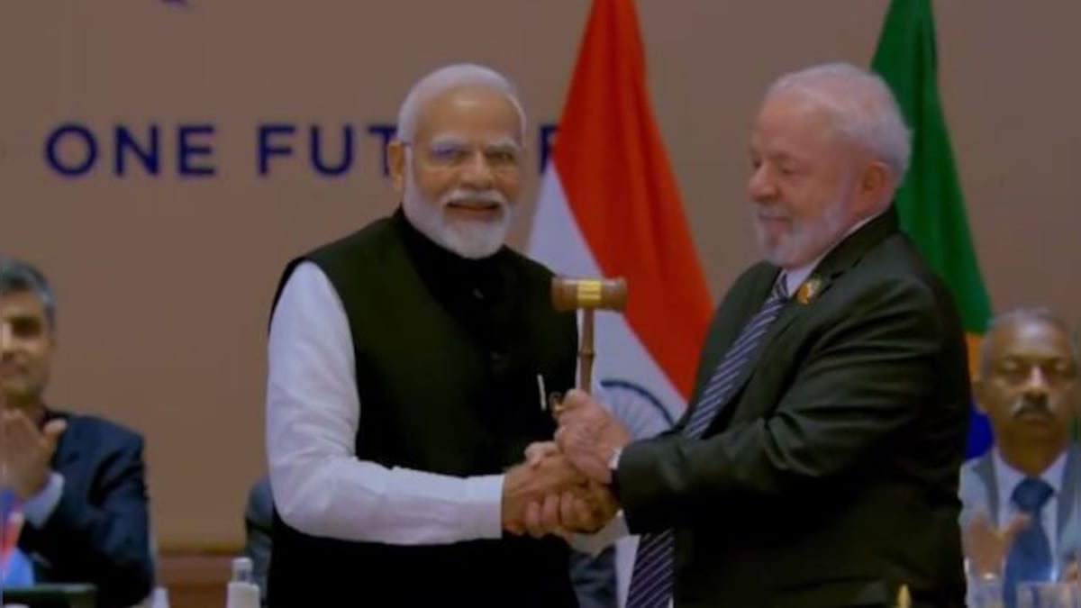 WATCH: PM Modi hands over the gavel of G20 presidency to Brazil's Lula da Silva