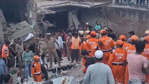 Two dead, some feared trapped as building collapses in UP's Barabanki