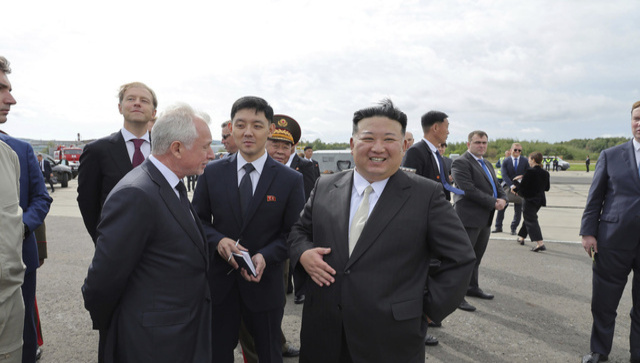 Kim Jong Un arrives in Russian port city of Vladivostok, shown Russian nuclear-capable bombers Kim Jong Un arrives in Russian port city of Vladivostok, shown Russian nuclear-capable bombers