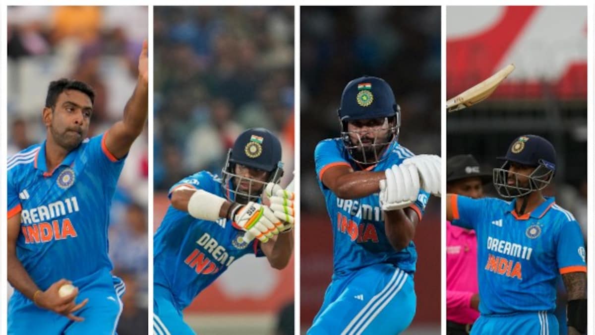 India vs Australia: How R Ashwin, Washington Sundar, Shreyas Iyer and Suryakumar Yadav fared in ODI series