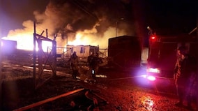 Nagorno-Karabakh: More than 200 people injured after blast at fuel depot