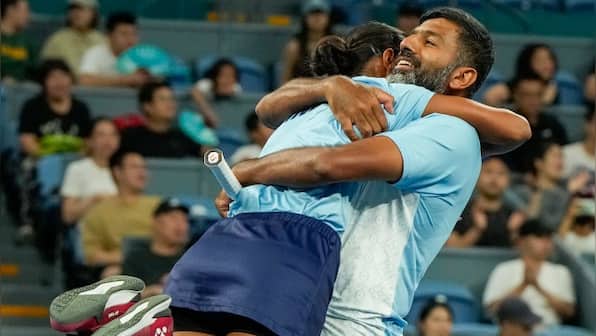 Asian games 2023: Rohan Bopanna- Rutuja Bhosale win mixed doubles gold in tennis