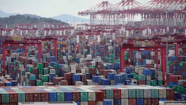 China's exports, imports fall as weak global demand keeps its economy under pressure China's exports, imports fall as weak global demand keeps its economy under pressure