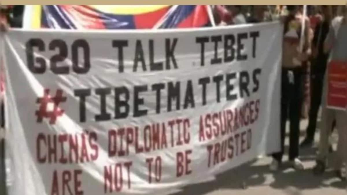 Tibetan students protest against China, urge G20 leaders to take action