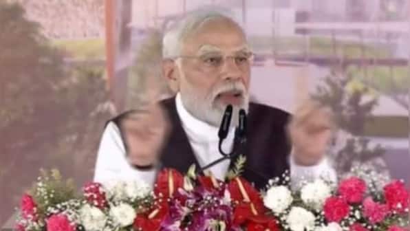 UP: PM Modi lays foundation of international cricket stadium in Varanasi, says 'dedicated to Mahadev'