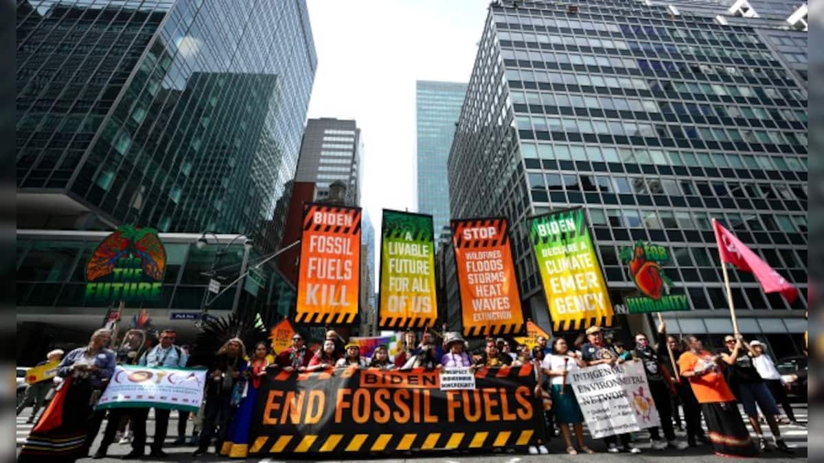 Tens of thousands march to kick off climate summit, demanding end to ...
