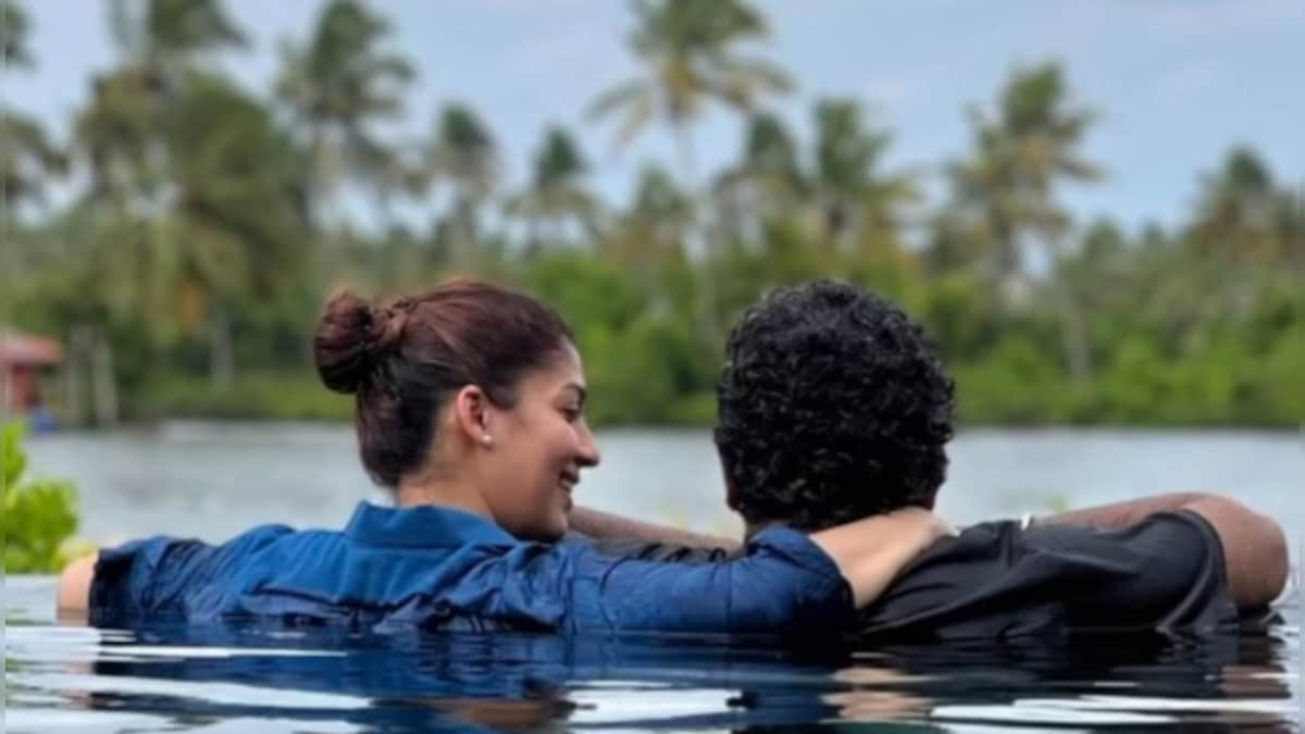 Jawan: Nayanthara's pool side relaxation with husband Vignesh Shivan is 'Bliss'