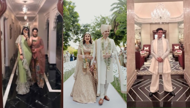 Parineeti Chopra-Raghav Chadha wedding: Manish Malhotra, Sania Mirza and Anam Mirza dress in festive best Parineeti Chopra-Raghav Chadha wedding: Manish Malhotra, Sania Mirza and Anam Mirza dress in festive best