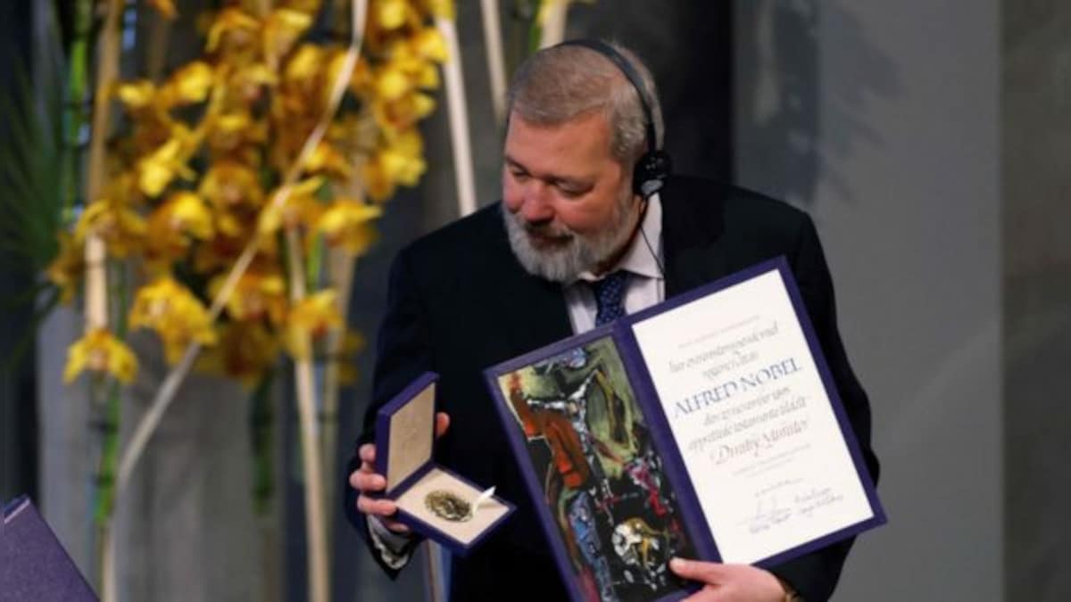 Russia declares Nobel Peace Prize-winning editor Dmitry Muratov to be a foreign agent