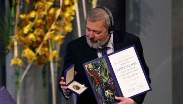 Russia declares Nobel Peace Prize-winning editor Dmitry Muratov to be a foreign agent Russia declares Nobel Peace Prize-winning editor Dmitry Muratov to be a foreign agent