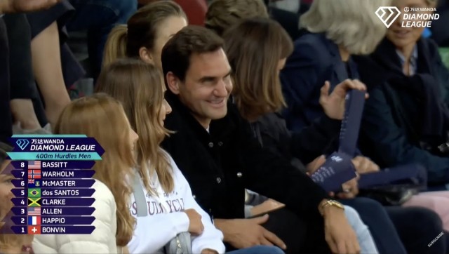 WATCH: Roger Federer watches Zurich Diamond League featuring Neeraj Chopra WATCH: Roger Federer watches Zurich Diamond League featuring Neeraj Chopra