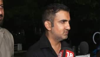 Gautam Gambhir makes middle-finger gesture to crowd in viral video, later claims it was directed towards Pakistanis