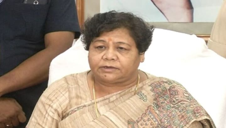 Manipur Governor Anusuiya Uikey visits families of youths killed after being kidnapped