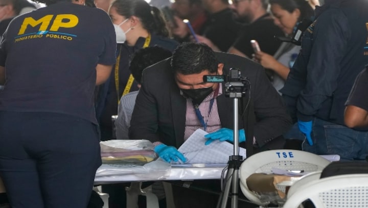 Guatemala President-elect suspends transition after agents raid election facilities, open vote boxes