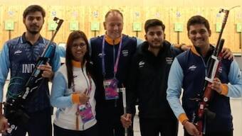 Asian Games 2023: India win gold medal in men's 10m Air Rifle Team event
