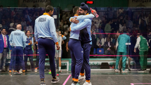Asian Games 2023: India defeat Pakistan in thrilling men's squash final, win 2nd gold of Day 7 Asian Games 2023: India defeat Pakistan in thrilling men's squash final, win 2nd gold of Day 7
