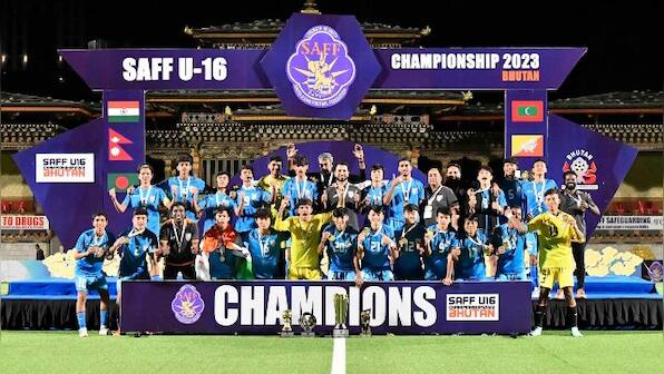 SAFF U-16 Championship: India crowned champions after 2-0 win over Bangladesh in final