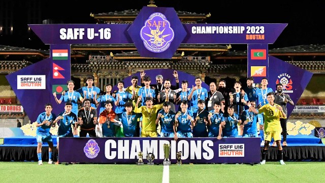 SAFF U-16 Championship: India crowned champions after 2-0 win over Bangladesh in final SAFF U-16 Championship: India crowned champions after 2-0 win over Bangladesh in final