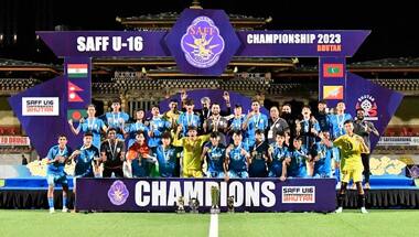 SAFF U-16 Championship: India crowned champions after 2-0 win over Bangladesh in final