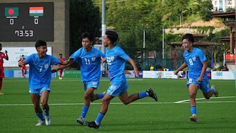 India open SAFF U-16 campaign with narrow win over Bangladesh