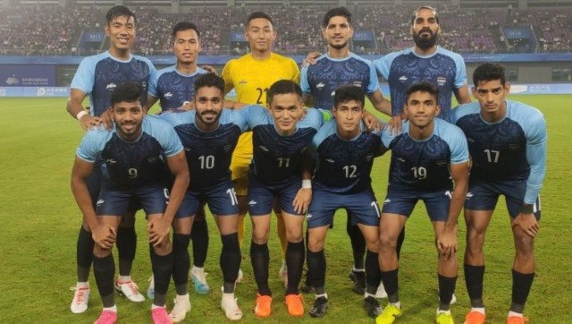 Asian Games 2023: India advance to knockouts in men's football despite 1-1 draw against Myanmar Asian Games 2023: India advance to knockouts in men's football despite 1-1 draw against Myanmar