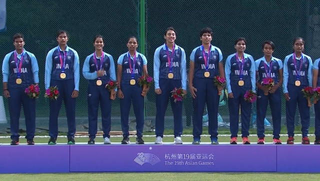 Asian Games 2023 Day 2 Highlights: India women's cricket team and men's 10m air rifle team strike gold Asian Games 2023 Day 2 Highlights: India women's cricket team and men's 10m air rifle team strike gold