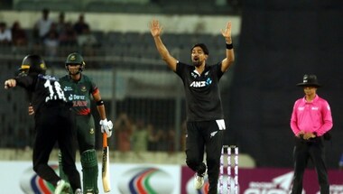 Bangladesh vs New Zealand: Ish Sodhi runs riot with six-fer as Black Caps win second ODI by 86 runs