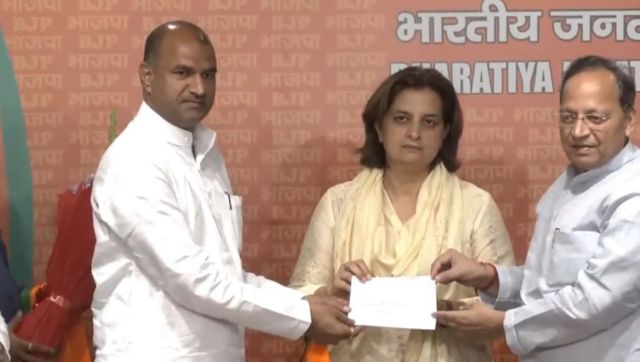 Big blow for Congress: Jyoti Mirdha, Sawai Singh Chaudhary join BJP ahead of Rajasthan polls Big blow for Congress: Jyoti Mirdha, Sawai Singh Chaudhary join BJP ahead of Rajasthan polls