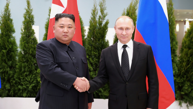Kim Jong Un meets Putin in Russia as North Korea launches missiles Kim Jong Un meets Putin in Russia as North Korea launches missiles
