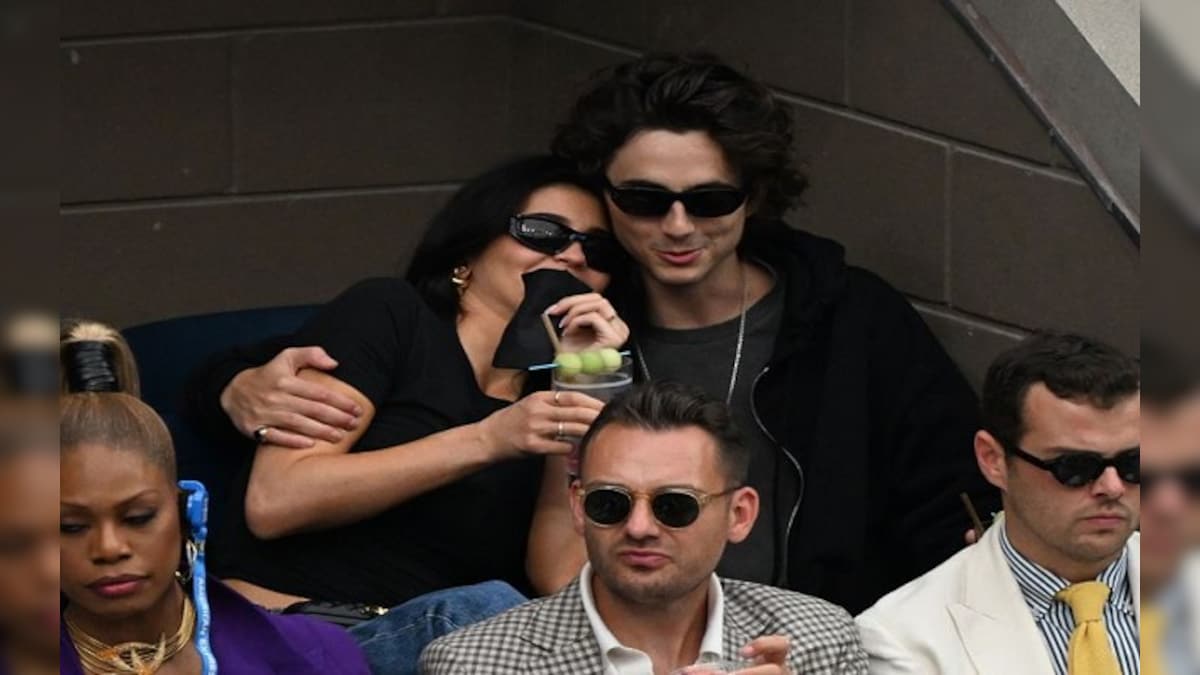 Kylie Jenner & Timothee Chalamet’s PDA moment from the US Open goes viral