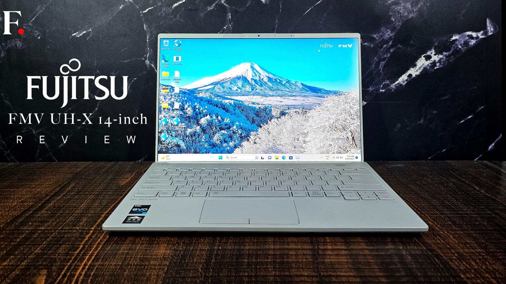 Fujitsu FMV UH-X 14-inch Laptop Review: Top-notch performance in a