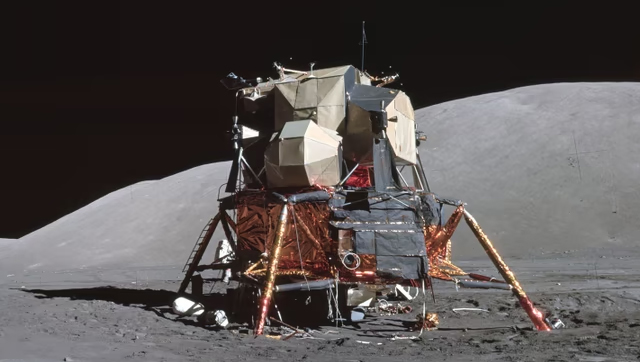 Man-made Moonquake: Abandoned Apollo 17 lunar lander module is causing tremors on the moon Man-made Moonquake: Abandoned Apollo 17 lunar lander module is causing tremors on the moon