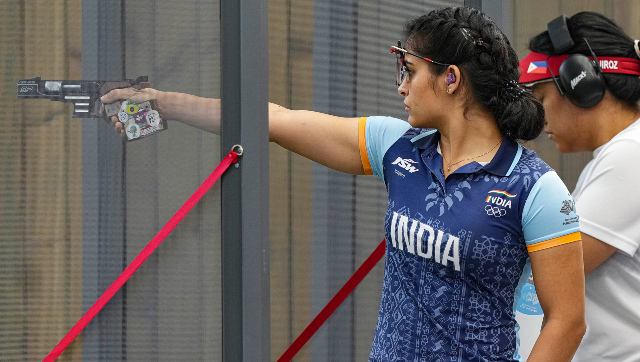 Asian Games 2023: India clinch shooting gold in women's 25m pistol team event Asian Games 2023: India clinch shooting gold in women's 25m pistol team event