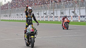 MotoGP: Marco Bezzecchi crowned champion on event's debut in India