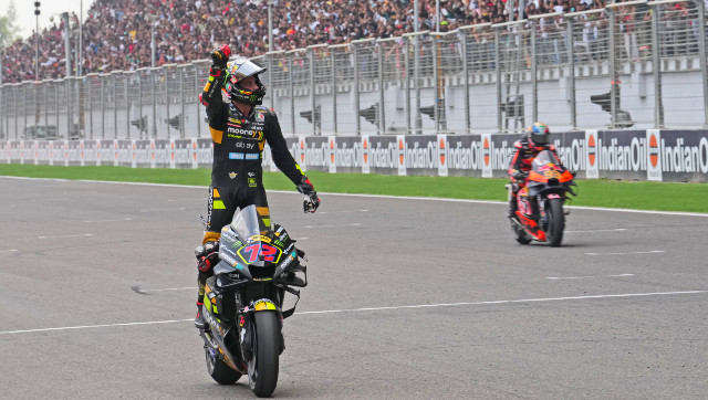 MotoGP: Marco Bezzecchi crowned champion on event's debut in India MotoGP: Marco Bezzecchi crowned champion on event's debut in India