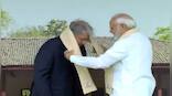 WATCH: World leaders arrive at Rajghat to pay homage to Mahatma Gandhi