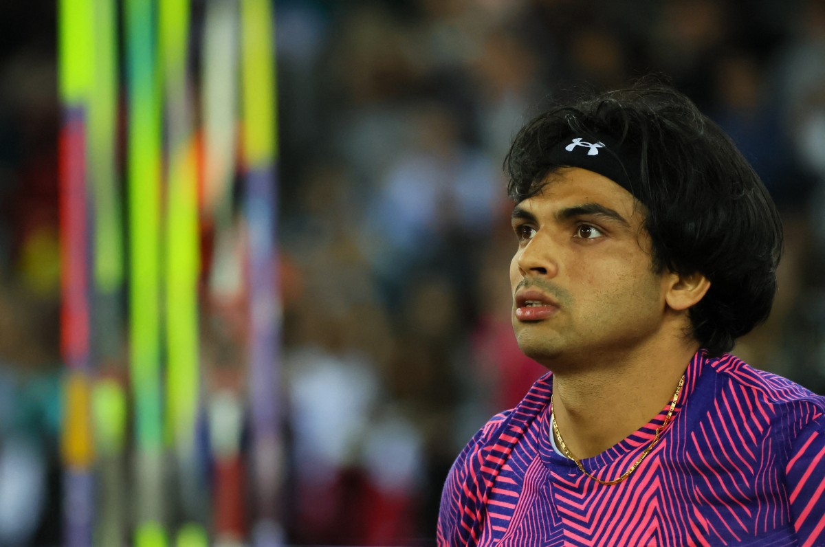 Neeraj Chopra during the men's javelin throw final in Zurich. Reuters file photo Neeraj Chopra during the men's javelin throw final in Zurich. Reuters file photo