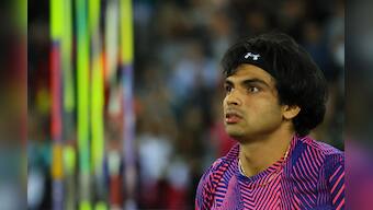Neeraj Chopra during the men's javelin throw final in Zurich. Reuters file photo