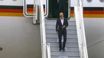 German Chancellor Olaf Scholz, Brazilian President Lula arrive for G20 Summit