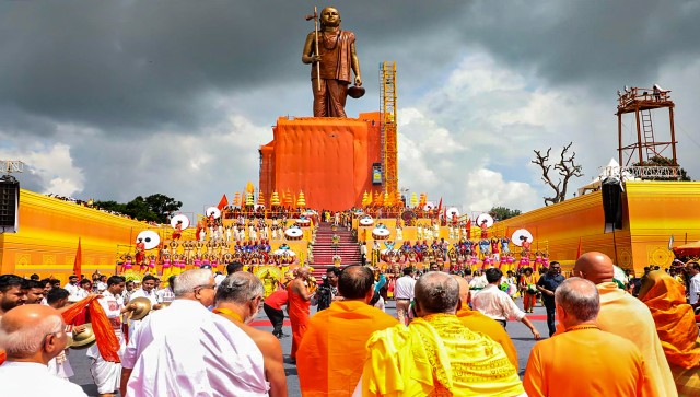 ‘Statue of Oneness’: All about the new 108-feet Adi Shankaracharya statue in MP’s Omkareshwar ‘Statue of Oneness’: All about the new 108-feet Adi Shankaracharya statue in MP’s Omkareshwar