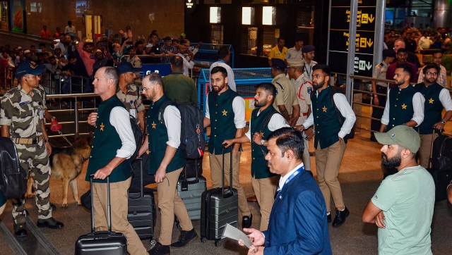 World Cup 2023: Pakistan arrive in India amid tight security - watch video World Cup 2023: Pakistan arrive in India amid tight security - watch video