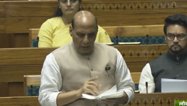 'Poori himmat hai…': Rajnath Singh accepts Adhir Ranjan Chowdhury's challenge to discuss China issue in Lok Sabha 'Poori himmat hai…': Rajnath Singh accepts Adhir Ranjan Chowdhury's challenge to discuss China issue in Lok Sabha