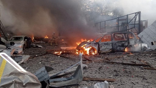 Russia launches biggest attack in weeks, hits Ukraine's energy infrastructure Firstpost Image