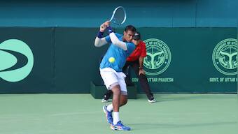 Davis Cup: India concede early lead to Morocco in World Group II tie after Mukund's retires in opening game