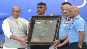 Rajnath Singh inaugurates mega drone show, inducts first C-295 aircraft into IAF at Hindon airbase