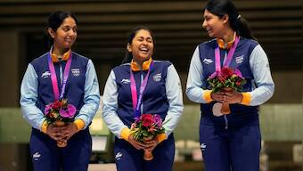 Asian Games 2023: Indian women's team wins 10m air rifle silver, Ramita Jindal adds individual bronze